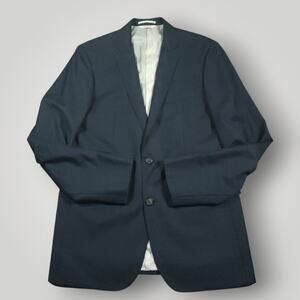 Brooks Brothers Red Fleece Blazer Sport Coat Mens 40L Wool Blend Glen Plaid